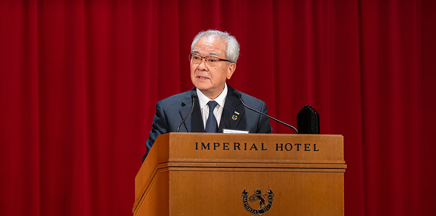 Change in Chairmanship of the Japan-U.S. Business Council